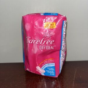 Vintage Carefree Dry Ideal‎ Pantiliners Extra Protection 2003